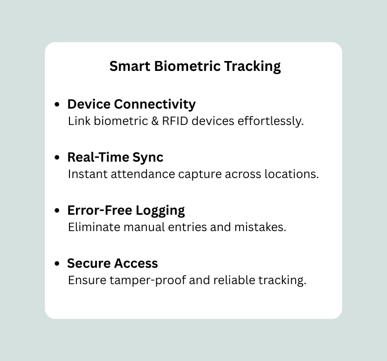 Secure Biometric Integration